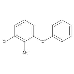 2-Chloro-6-phenoxybenzenamine结构式