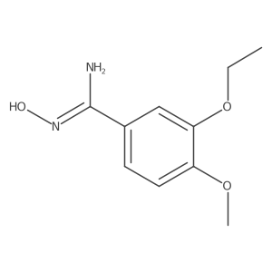 3-Ethoxy-N-hydroxy-4-methoxybenzimidamide Structure