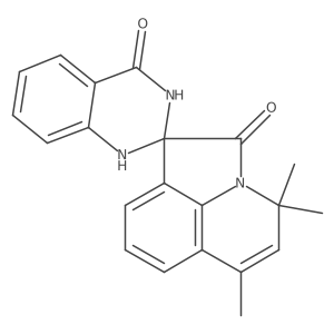 4,4,6-trimethyl-1'H,4H-spiro[pyrrolo[3,2,1-ij]quinoline-1,2'-quinazoline]-2,4'(3'H)-dione Structure