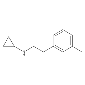 N-Cyclopropyl-3-methylbenzeneethanamine Structure