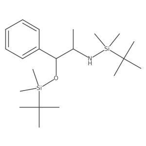 1-(1,1-Dimethylethyl)-N-[1-[[[(1,1-dimethylethyl)dimethylsilyl]oxy]phenylmethyl]ethyl-2,2,2-d3]-1,1-dimethylsilanamine Structure