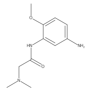 N-(5-Amino-2-methoxyphenyl)-2-(dimethylamino)acetamide Structure