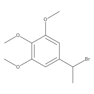 5-(1-Bromoethyl)-1,2,3-trimethoxybenzene结构式