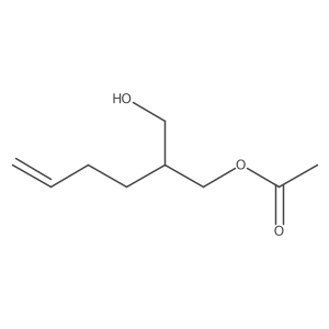 1,3-Propanediol, 2-(3-buten-1-yl)-, 1-acetate, (2R)- Structure