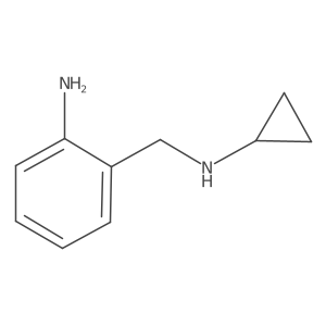 2-[(Cyclopropylamino)methyl]aniline结构式