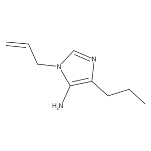 1-(2-Propen-1-yl)-4-propyl-1H-imidazol-5-amine Structure