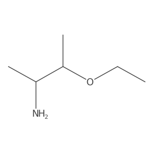 3-Ethoxybutan-2-amine结构式