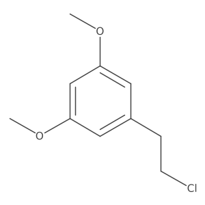 1-(2-Chloroethyl)-3,5-dimethoxybenzene Structure