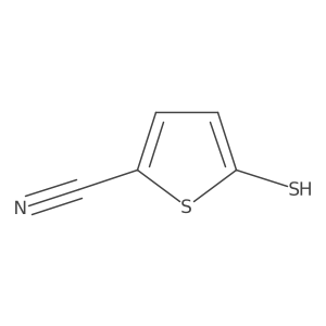 5-Cyanothiophene-2-thiol Structure