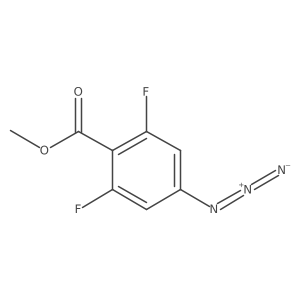 Methyl 4-azido-2,6-difluorobenzoate结构式