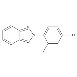 4-(2H-indazol-2-yl)-3-methylphenol Structure