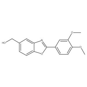 (2-(3,4-Dimethoxyphenyl)benzo[d]oxazol-5-yl)methanol Structure