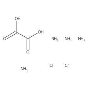 Tetraammine(oxalato)chromium(1+) chloride结构式