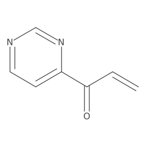 1-(Pyrimidin-4-yl)prop-2-en-1-one Structure