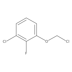 1-Chloro-3-(chloromethoxy)-2-fluorobenzene Structure