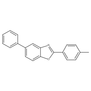 2-(4-Methylphenyl)-5-phenyl-1,3-benzoxazole结构式