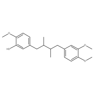 rel-5-((2R,3S)-4-(3,4-Dimethoxyphenyl)-2,3-dimethylbutyl)-2-methoxyphenol Structure