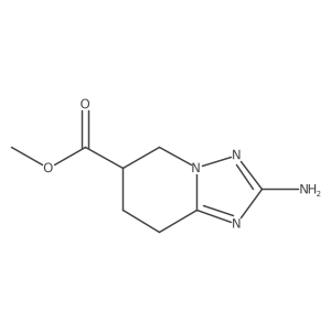 Methyl 2-amino-5H,6H,7H,8H-[1,2,4]triazolo[1,5-a]pyridine-6-carboxylate Structure