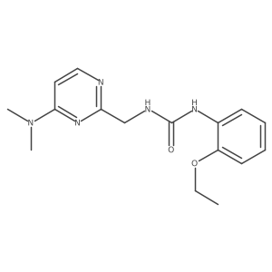 1-((4-(Dimethylamino)pyrimidin-2-yl)methyl)-3-(2-ethoxyphenyl)urea Structure