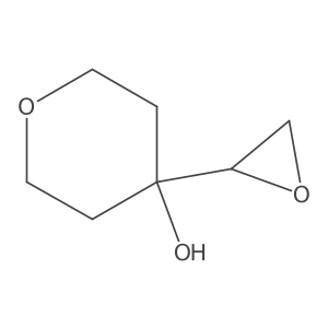 4-(Oxiran-2-yl)oxan-4-ol结构式