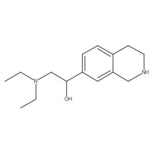 2-(Diethylamino)-1-(1,2,3,4-tetrahydroisoquinolin-7-yl)ethan-1-ol Structure
