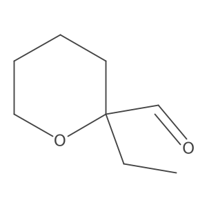 2-Ethyloxane-2-carbaldehyde Structure