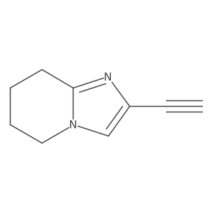 2-Ethynyl-5,6,7,8-tetrahydroimidazo[1,2-a]pyridine Structure