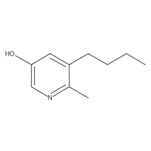 5-Butyl-6-methylpyridin-3-ol结构式