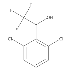 (1S)-1-(2,6-dichlorophenyl)-2,2,2-trifluoroethan-1-ol Structure
