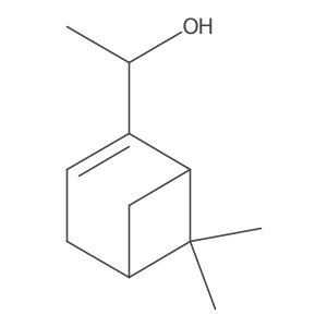 (1S)-1-{6,6-dimethylbicyclo[3.1.1]hept-2-en-2-yl}ethan-1-ol Structure