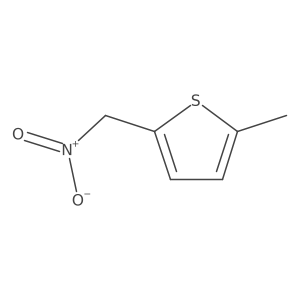 2-Methyl-5-(nitromethyl)thiophene Structure