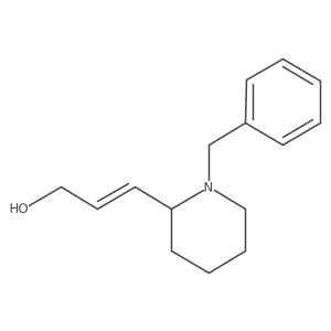 3-(1-Benzylpiperidin-2-yl)prop-2-en-1-ol Structure