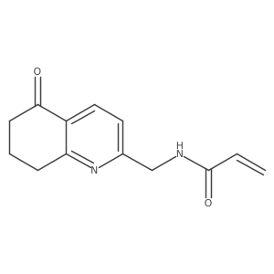 N-[(5-Oxo-7,8-dihydro-6H-quinolin-2-yl)methyl]prop-2-enamide Structure