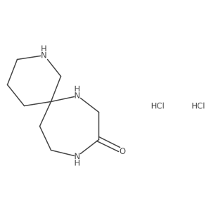 2,7,10-Triazaspiro[5.6]dodecan-9-one dihydrochloride Structure