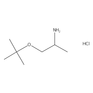 (2S)-1-(tert-butoxy)propan-2-amine hydrochloride Structure