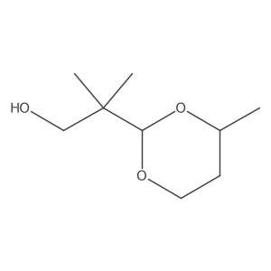 2-Methyl-2-(4-methyl-1,3-dioxan-2-yl)propan-1-ol Structure