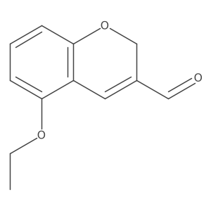 5-ethoxy-2H-chromene-3-carbaldehyde Structure