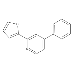 2-(Furan-2-yl)-4-phenylpyridine Structure