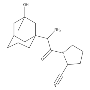 Des-cyclopropyl Saxagliptin Structure