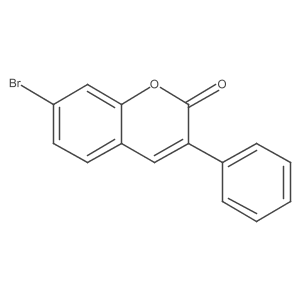 7-Bromo-3-phenyl-2H-chromen-2-one Structure