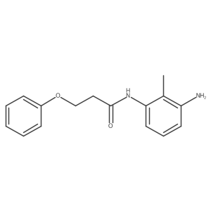 N-(3-amino-2-methylphenyl)-3-phenoxypropanamide Structure