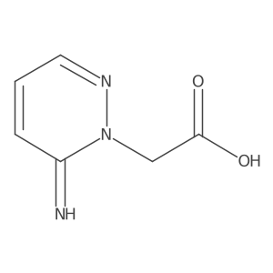 2-(6-iminopyridazin-1(6H)-yl)acetic acid结构式