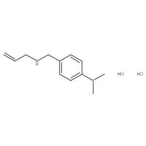 N,N-Dimethyl-4-{[(prop-2-en-1-yl)amino]methyl}aniline dihydrochloride Structure