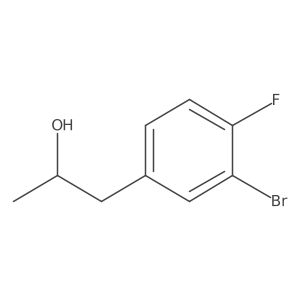1-(3-Bromo-4-fluorophenyl)propan-2-ol Structure