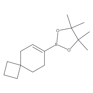 4,4,5,5-Tetramethyl-2-(spiro[3.5]non-6-en-7-yl)-1,3,2-dioxaborolane Structure