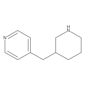 4-(3-Piperidylmethyl)pyridine Structure
