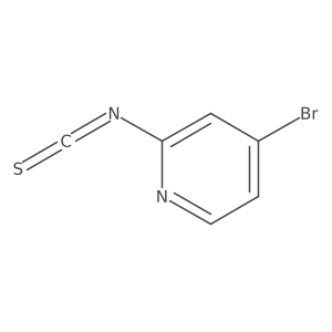 4-Bromo-2-isothiocyanatopyridine结构式