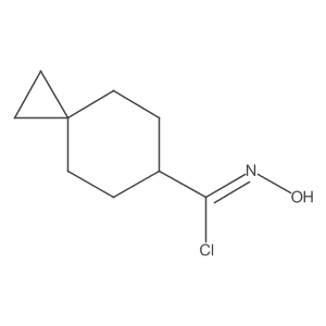 N-Hydroxyspiro[2.5]octane-6-carbimidoyl chloride Structure