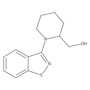 (1-(Benzo[d]isothiazol-3-yl)piperidin-2-yl)methanol结构式
