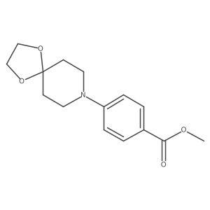 Methyl 4-(1,4-dioxa-8-azaspiro[4.5]decan-8-yl)benzoate Structure